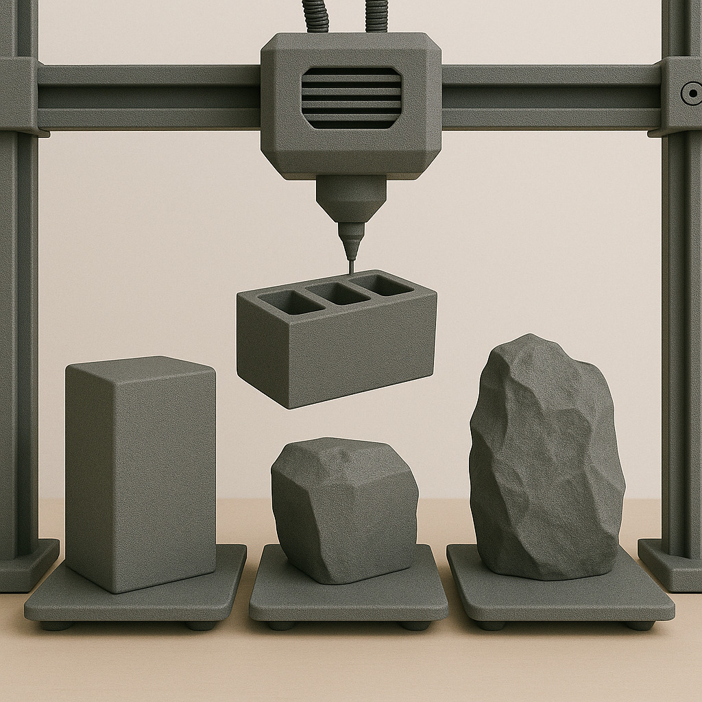 Преимущества 3D печати форм для бетона